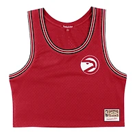 MITCHELL & NESS: NBA JERSEY CROP TANK