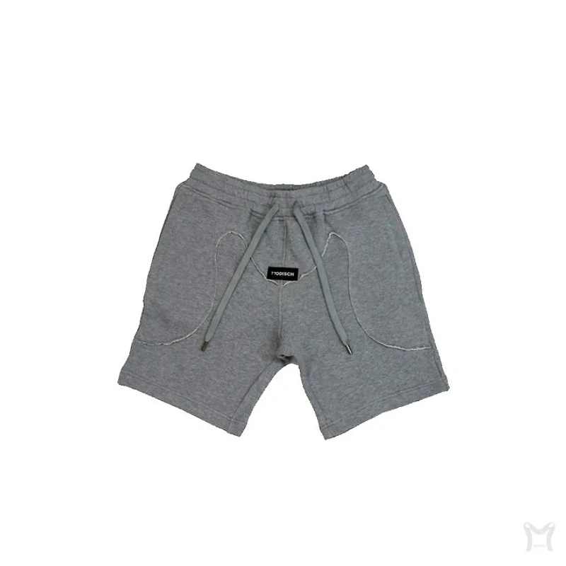 MODISCH: Engraved Logo shorts
