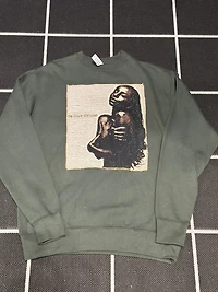 ANGEL GENTLE: TAPESTRY SWEATER- OLIVE