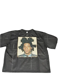 ANGEL GENTLE: BASQUIAT JERSEY MESH