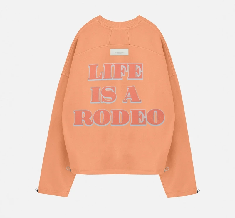 UNDERGOLD: LIFE IS A RODEO CREWNECK