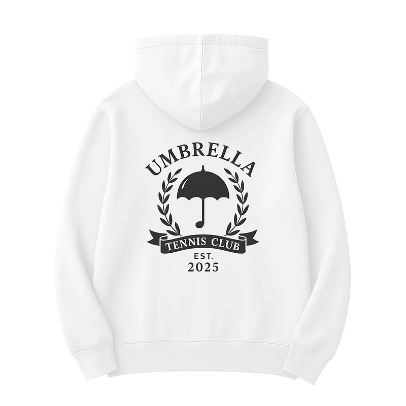 UMBRELLA BY J FRENCH: ESTABLISHED TENNIS CLUB HOODIE
