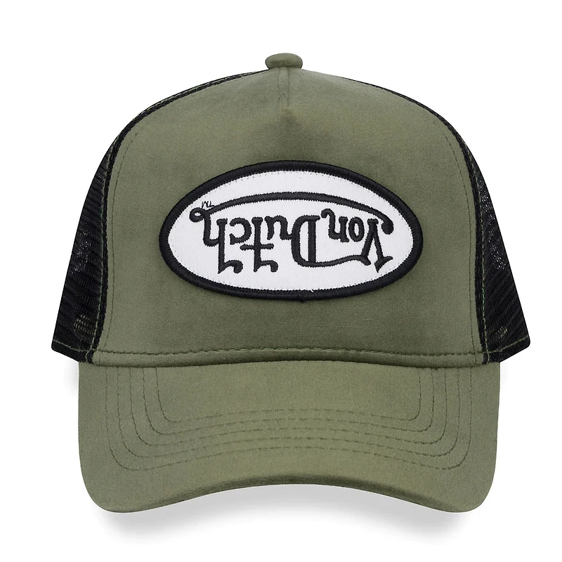 VON DUTCH GREEN TRUCKER WITH LOGO