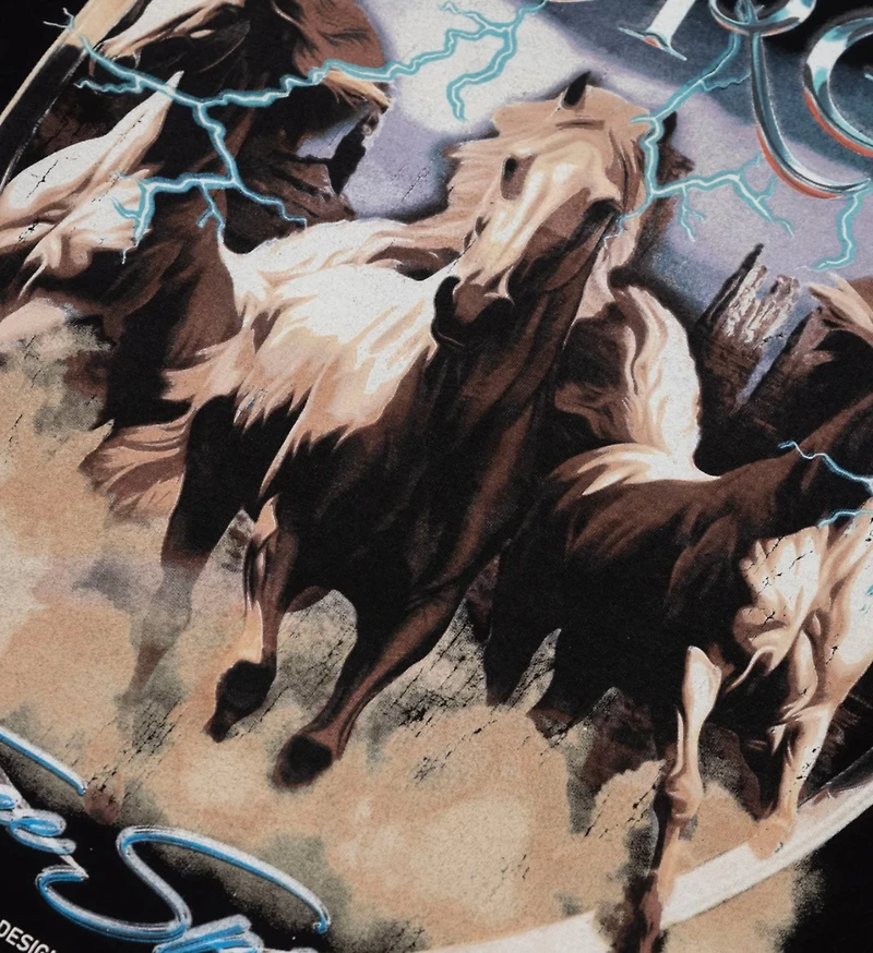 UNDERGOLD: Rodeo Thunder Horses T-Shirt