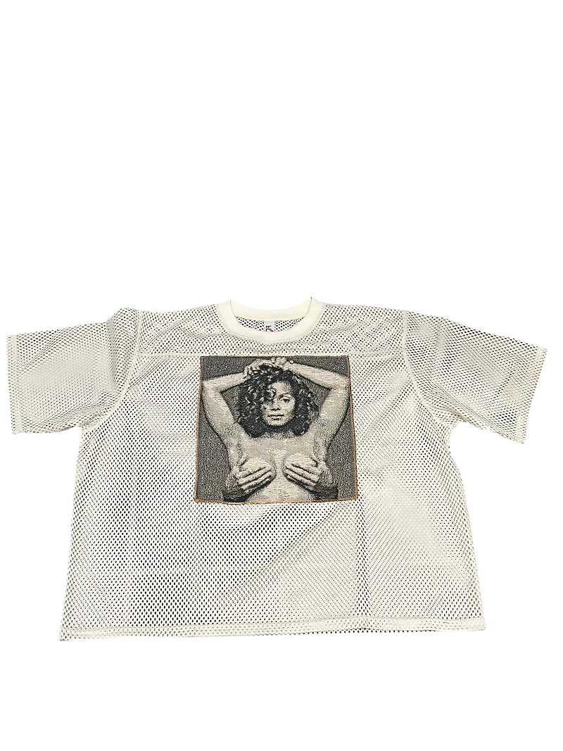 ANGEL GENTLE: JANET TAPESTRY JERSEY TOP