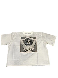 ANGEL GENTLE: JANET TAPESTRY JERSEY TOP