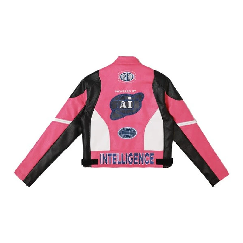 FIRST ROW: POST HUMAN RACING JACKET