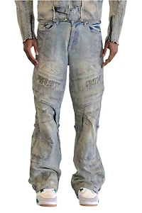 FIRST ROW: MOTOR RACING Y2K DENIM PANTS