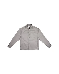 EPTM: MATEO WOVEN FAUX LEATHER SHIRT JACKET