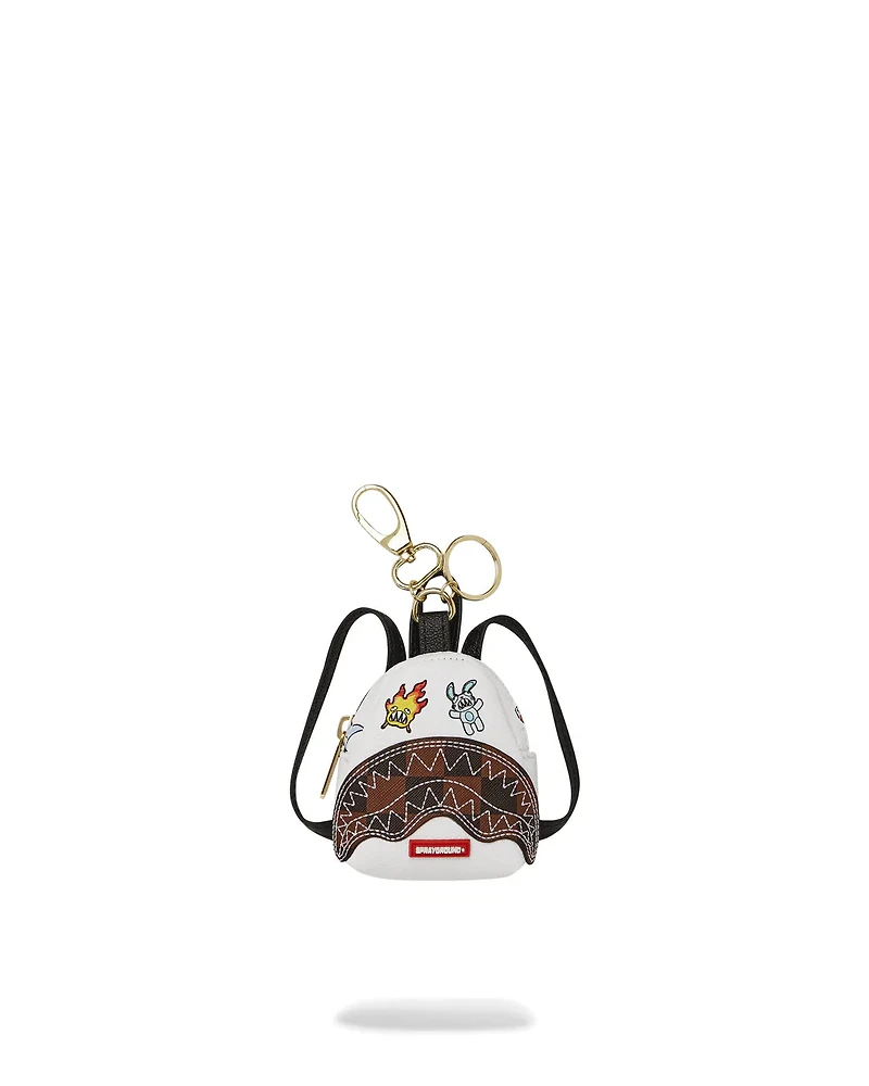 SPRAYGROUND: PARIS PATCH KEYCHAIN