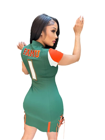 HBCU Authentic Collegiate Jersey Dress