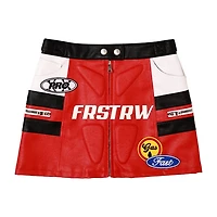 FIRST ROW: HIGH SPEED RACING MINI SKIRT