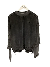 KNOTWTR: CORDUROY LONG SLEEVE TOP