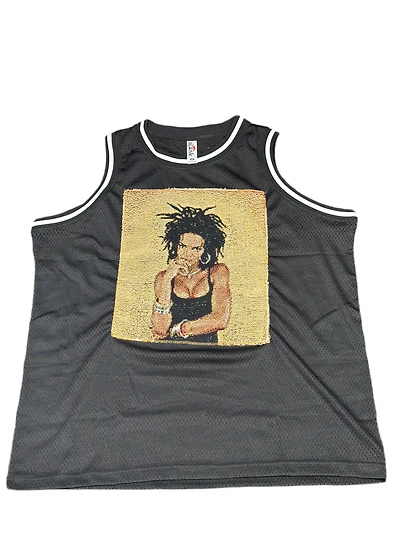 ANGEL GENTLE: LAURYN JERSEY MESH TANK