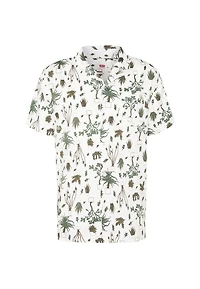 LEVIS: CUBANO CACTUS PRINT SHORT SLEEVE SHIRT