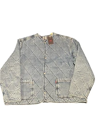 LEVIS: QUILTED BOXY DENIM JACKET