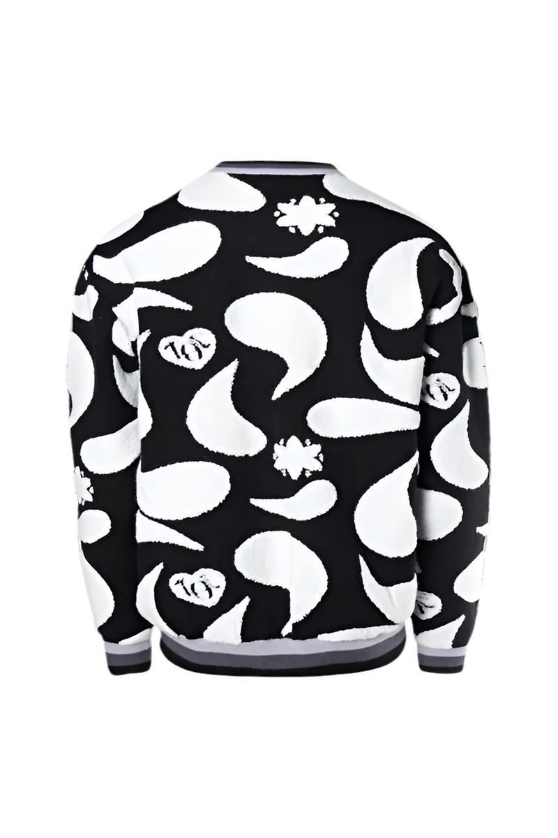 HIDEOUT CLOTHING:TOWEL BIG PAISLEY SWEATER
