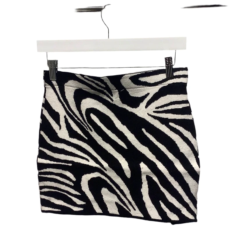 8586: ZEBRA PRINT MINI SKIRT