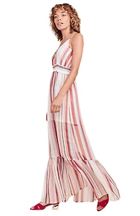 JACK BY BB DAKOTA: LUCIANA MAXI STRIPE DRESS