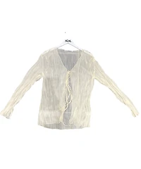 8586: THE SHEER CREAM TOP