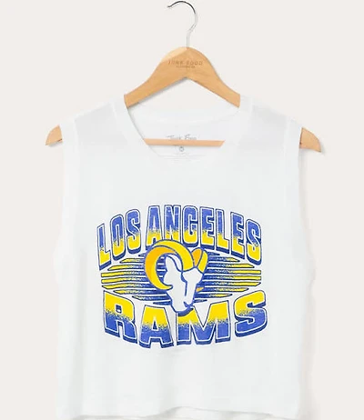 JUNK FOOD CLOTHING: RAMS CROP TOP