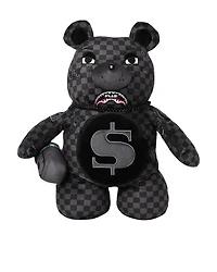 SPRAYGROUND: 'WHAT THE BEEP' SHARK MONEYBEAR TEDDYBEAR BACKPACK
