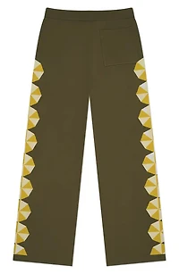 MAVRANS: GREEN UMBRELLA KNIT PANT
