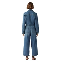 LEVIS: LINEN+ DENIM ICONIC JUMPSUIT
