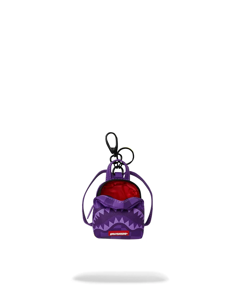 SPRAYGROUND: ALL SYSTEMS GO SHARKS IN PARIS KEYCHAIN