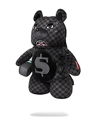 SPRAYGROUND: 'WHAT THE BEEP' SHARK MONEYBEAR TEDDYBEAR BACKPACK