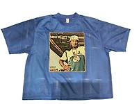 Angel gentle:Missy Elliott mesh tapestry top