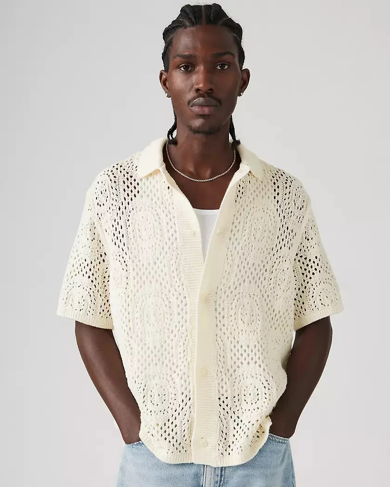 LEVIS PREMIUM: SWEATER CAMP SHIRT