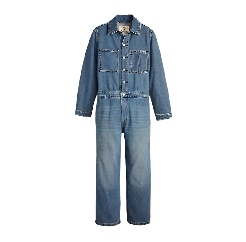 LEVIS: LINEN+ DENIM ICONIC JUMPSUIT