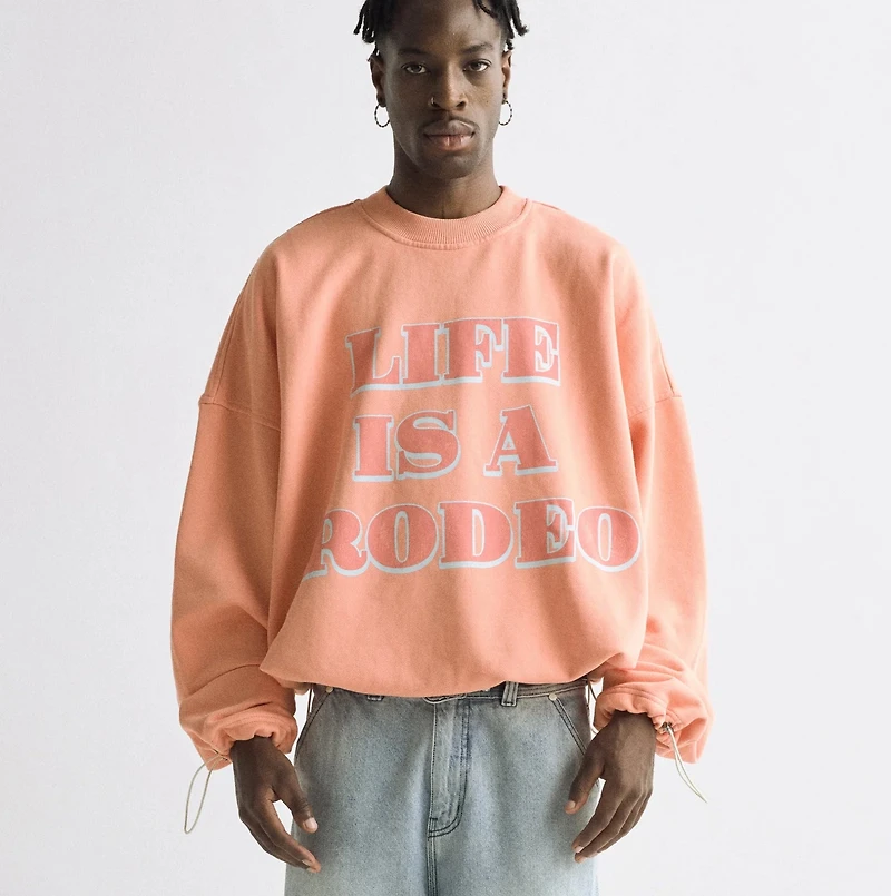 UNDERGOLD: LIFE IS A RODEO CREWNECK
