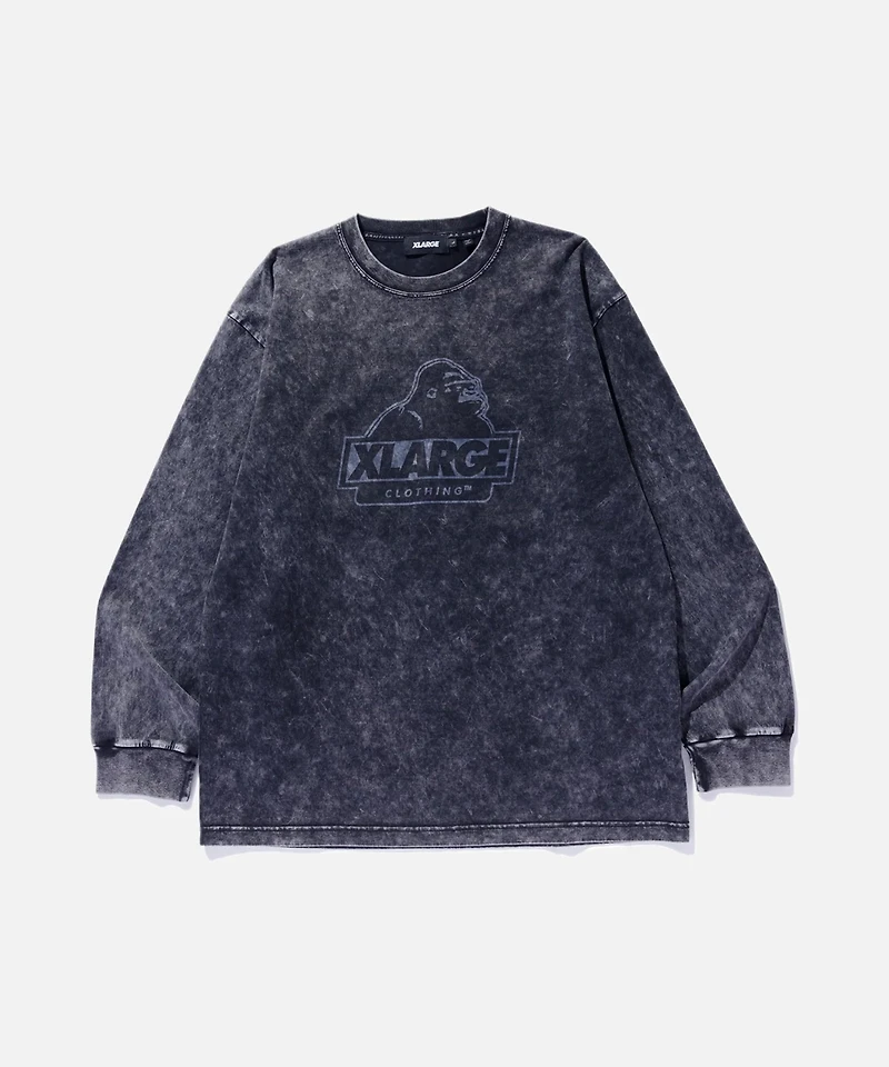 XLARGE: CHEMICAL WASH LONGSLEEVE