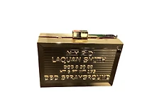 Sprayground Laquan Smith Gold