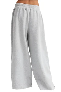 8586: WIDE LEG ZIPPER SWEATPANTS