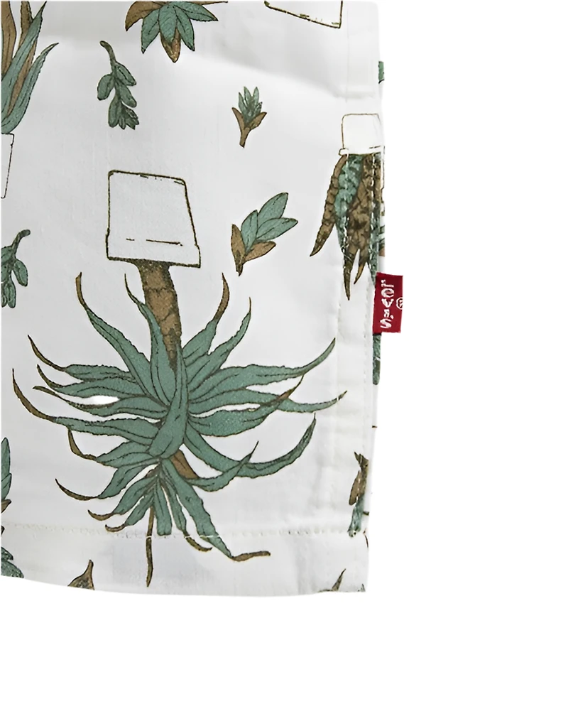 LEVIS: CUBANO CACTUS PRINT SHORT SLEEVE SHIRT
