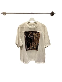ANGEL GENTLE: TAPESTRY IVERSON MESH TOP