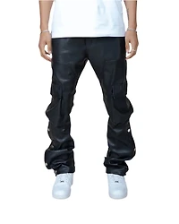 EPTM: LEATHER SNAP PANTS