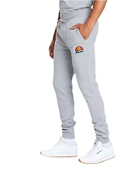 ELLESSE: HEATHER GRAY LOGO JOGGER SWEATPANT