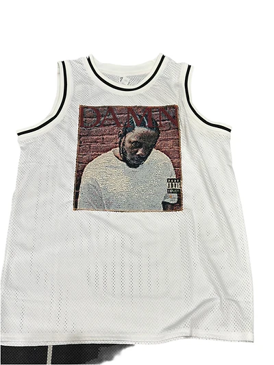 ANGEL GENTLE: KENDRICK JERSEY MESH TAPESTRY TANK