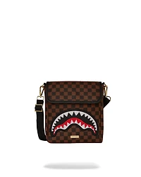 SPRAYGROUND: SAWTOOTH SHARKS IN PARIS MESSENGER SLING BAG