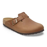 BIRKENSTOCK: BOSTON OILED LEATHER (COGNAC)