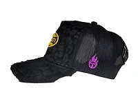 TENACITI: FAUX FUR TRUCKER HAT