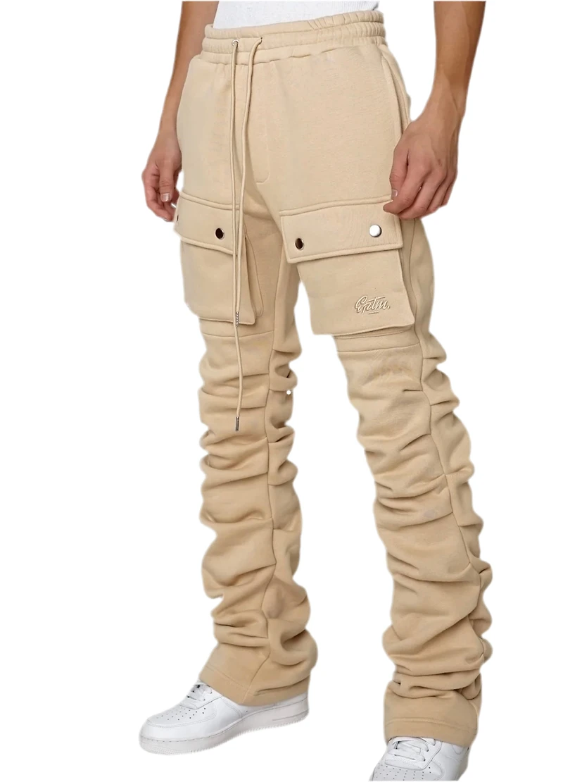 EPTM STACKED CARGO SWEATPANTS