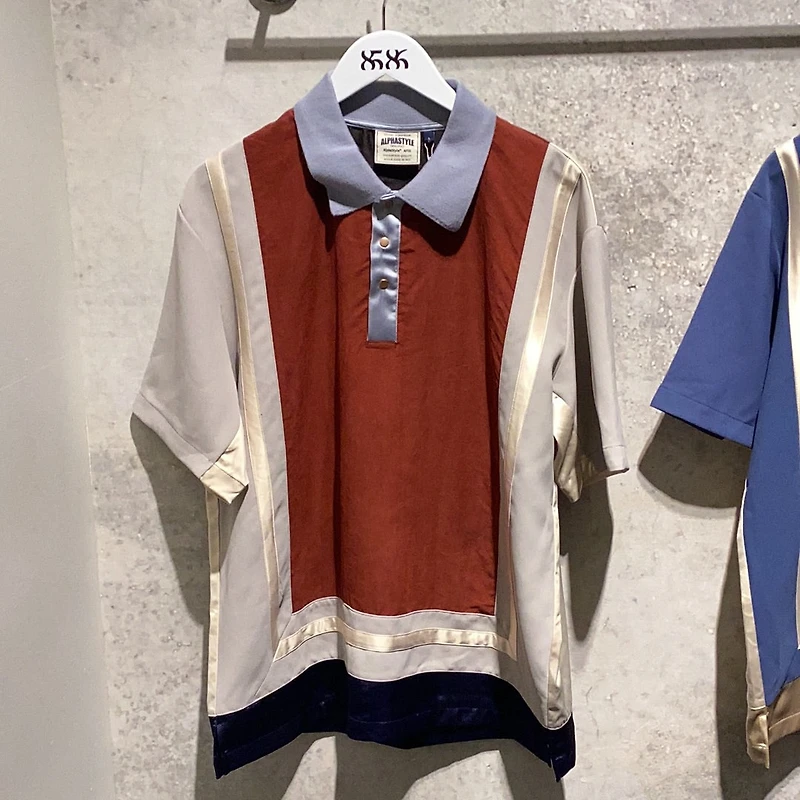 ALPHASTYLE: FENWICK SHORT SLEEVE SILK POLO SHIRT