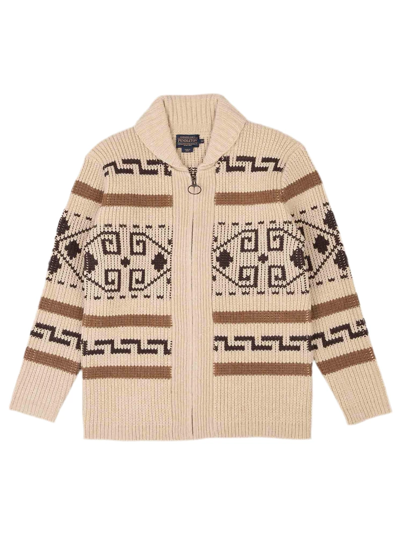 PENDLETON: THE ORIGINAL WESTERLY WOOL ZIP SWEATER
