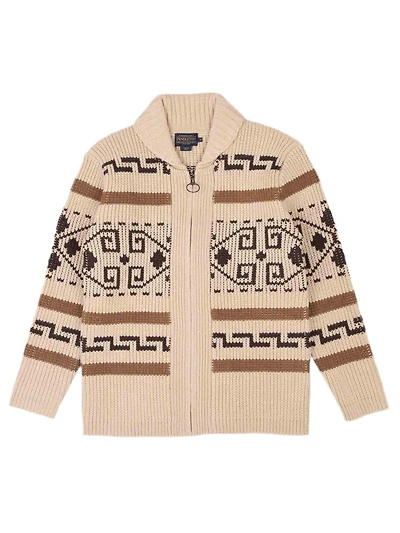PENDLETON: THE ORIGINAL WESTERLY WOOL ZIP SWEATER