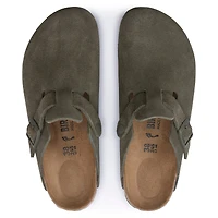 BIRKENSTOCK: BOSTON SUEDE LEATHER CLOG
